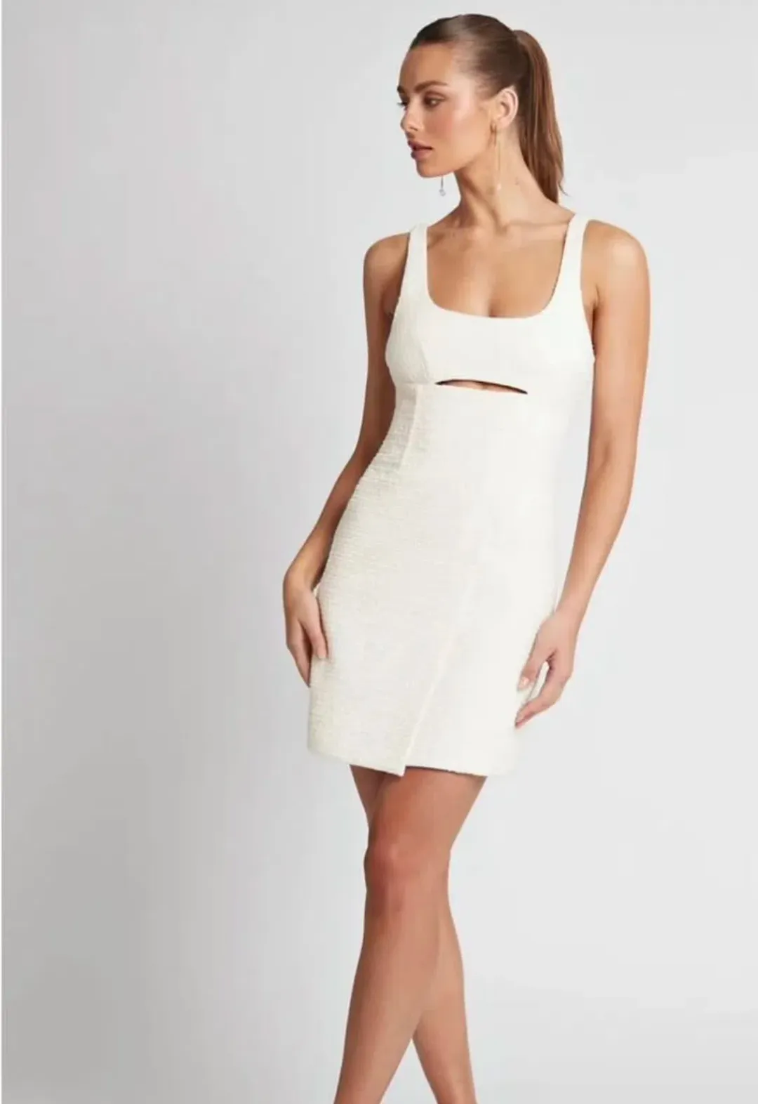 Sheike Betsy Dress Ivory Size AU 14 for rent on The Volte - main image