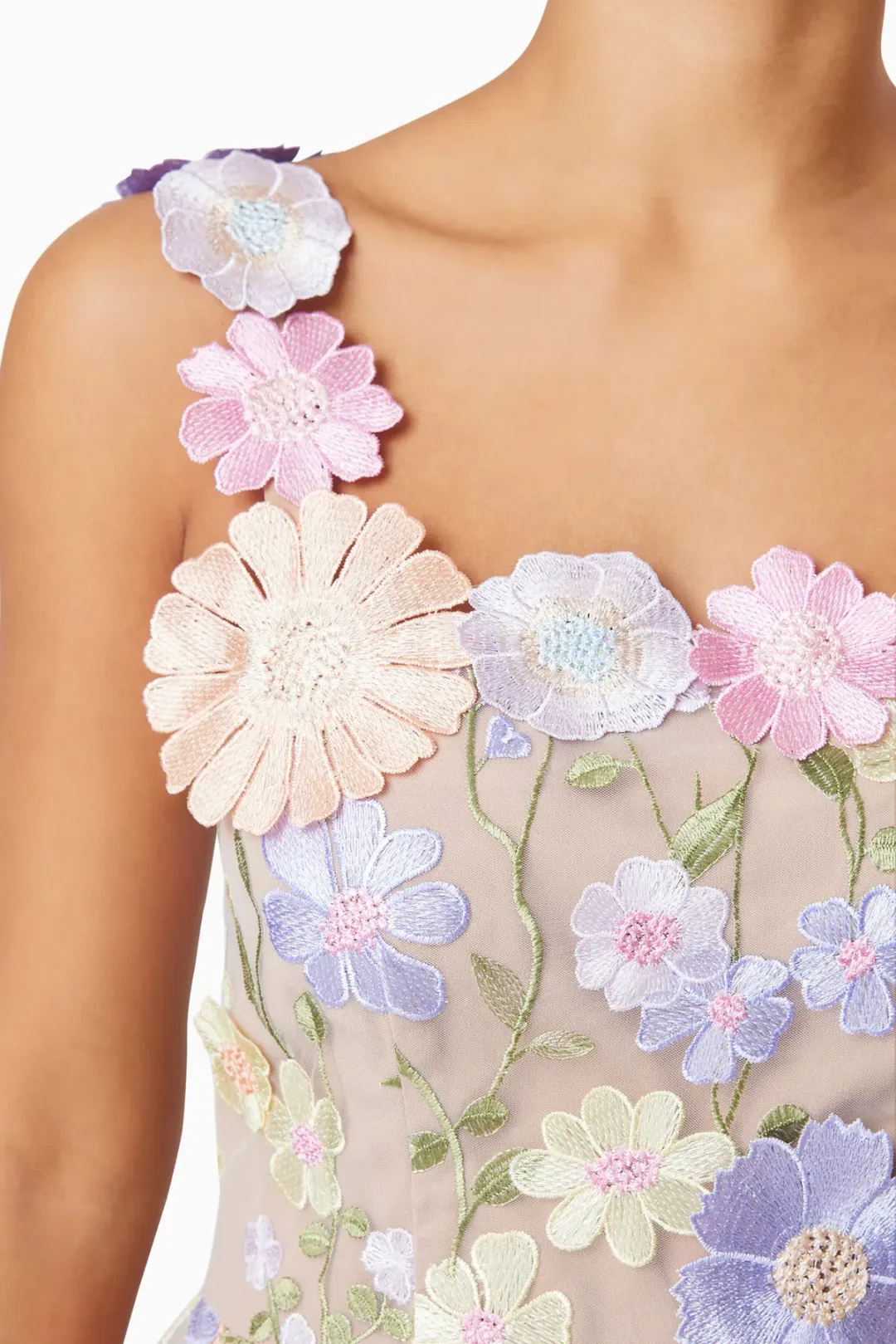 Elliatt Moana Mini Dress Floral Purple Size M / AU 10 for rent on The Volte - main image