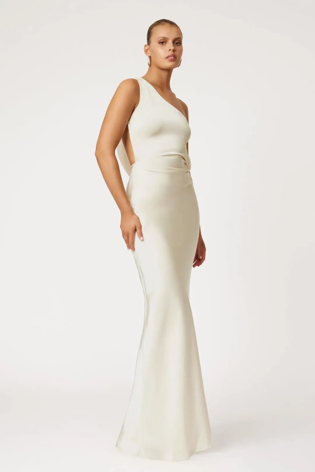 Lexi Kendra Dress Cream Size 10 for rent on The Volte - main image