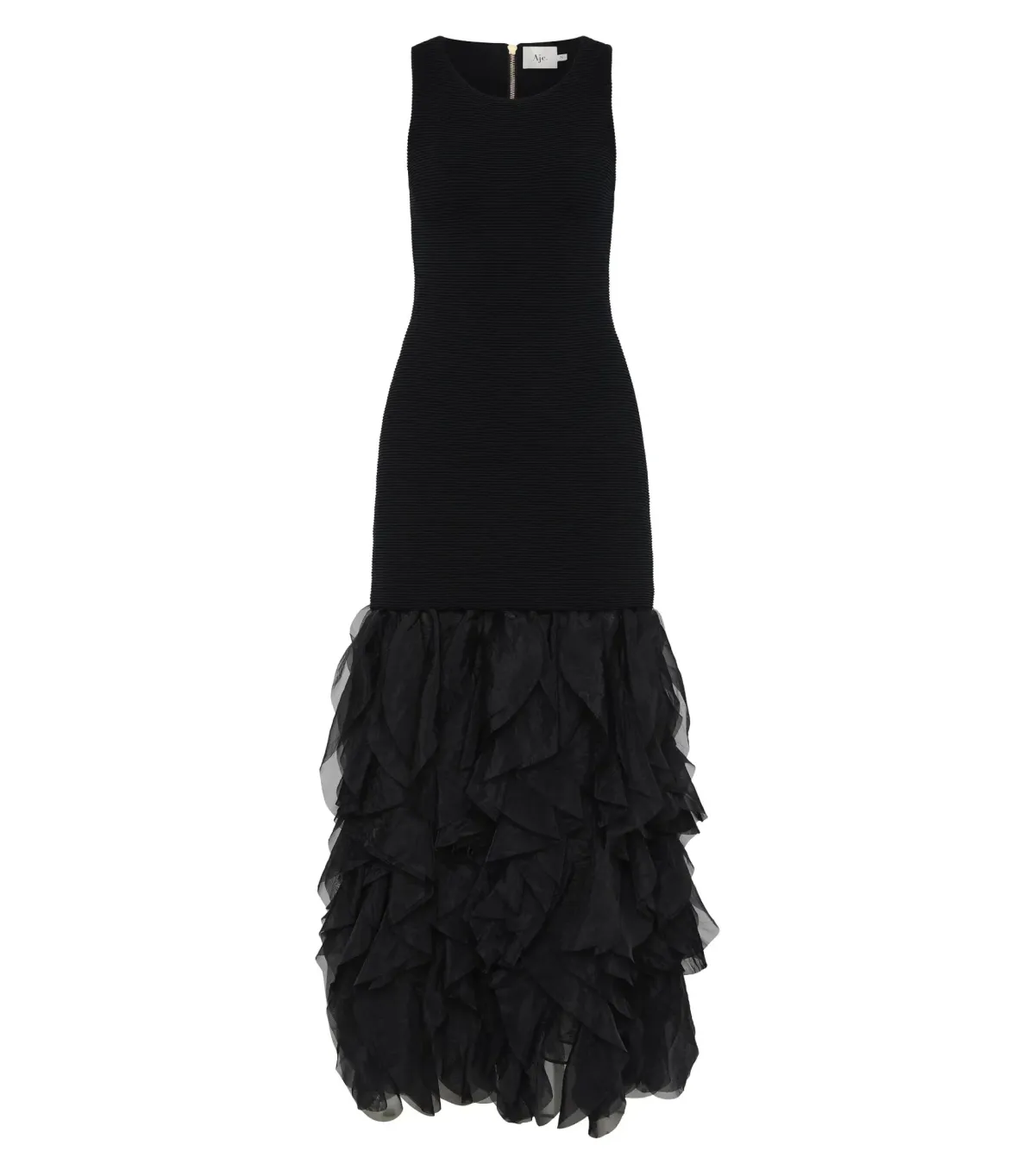 Aje Elations Knit Maxi Dress in Black Size Small / AU 8 - Image 5