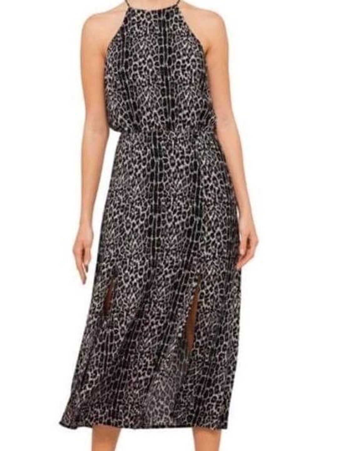 Zimmermann Picnic Midi Dress Leopard Print Size 6 for rent on The Volte - main image