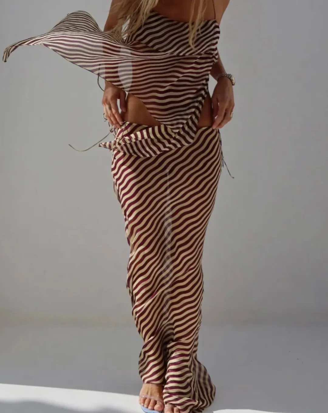 Rat & Boa Assisi Skirt Print Size 8 for rent on The Volte - main image