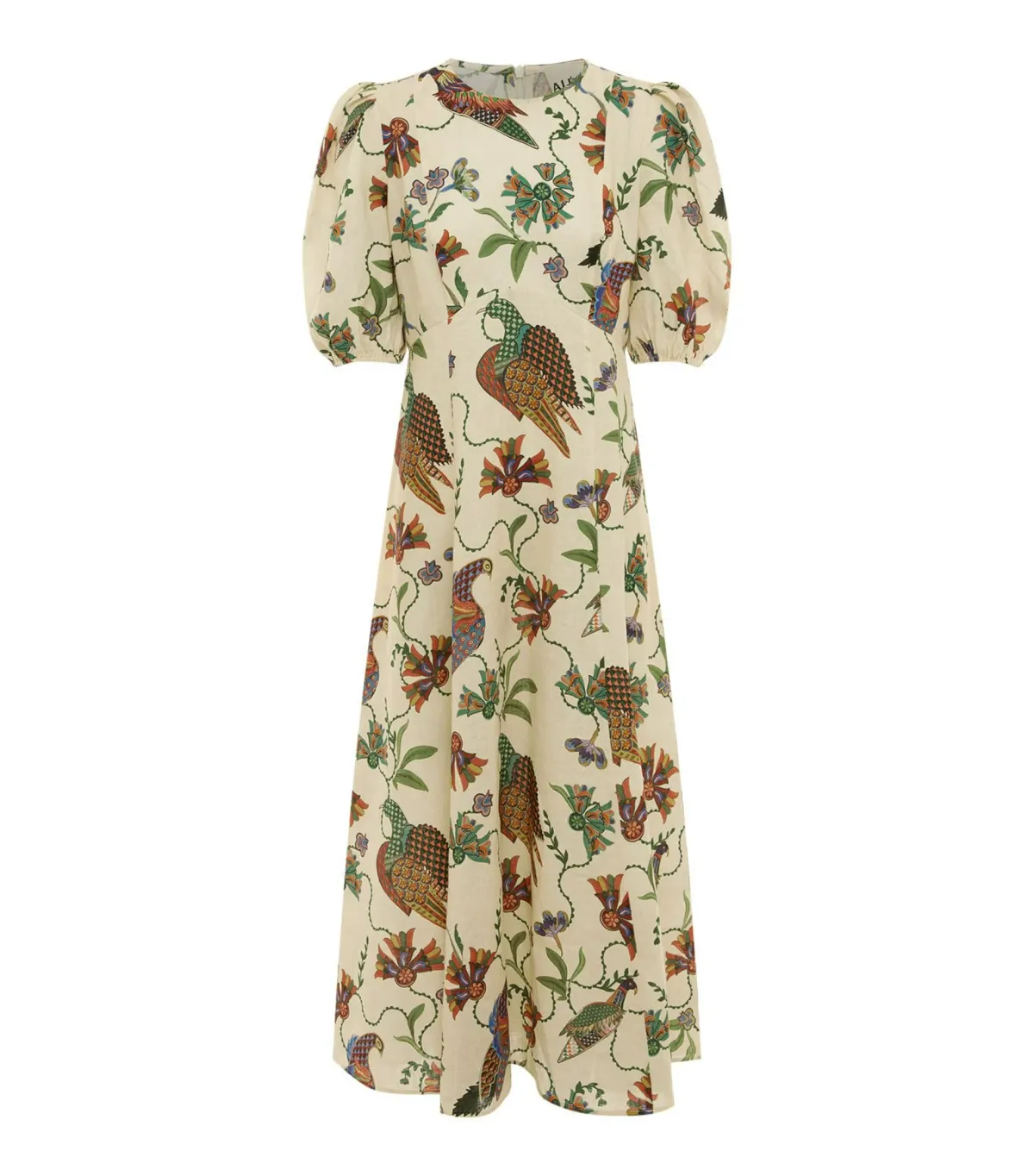 Alémais Birdie Midi Dress Print Size AU 14 - Image 4