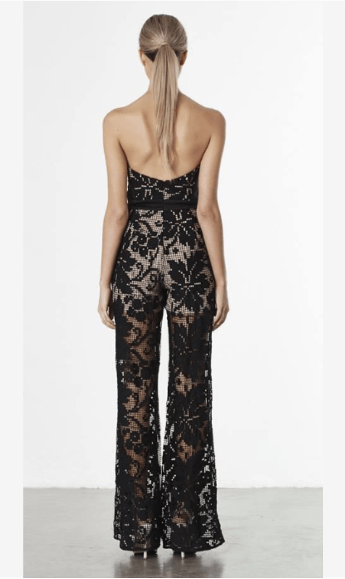 Elliatt Muse Playsuit Black Lace 8 - Image 2