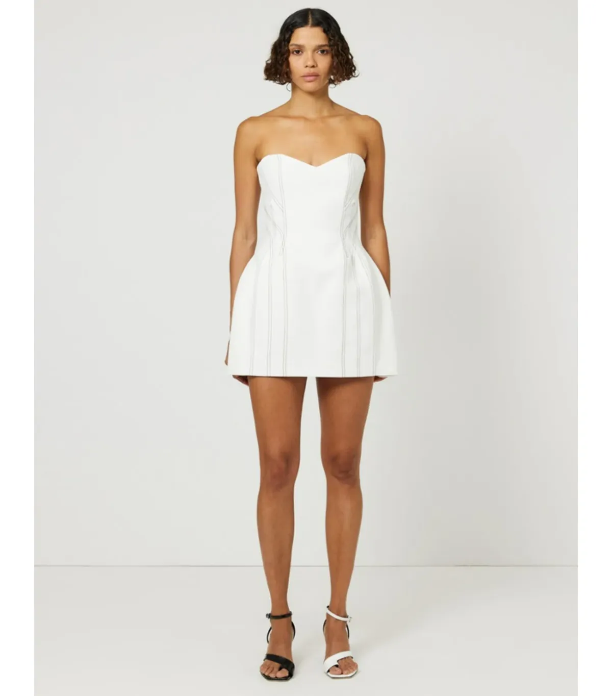 Camilla and Marc Theia Dress in Cream Size AU 6 - Image 1