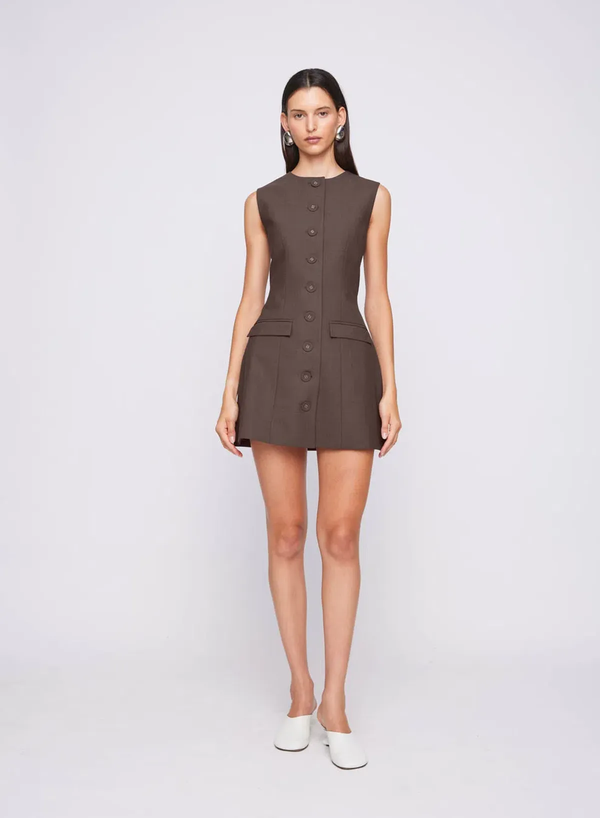 Anna Quan The Sofia Dress in Chocolate Size AU 6  - Image 2
