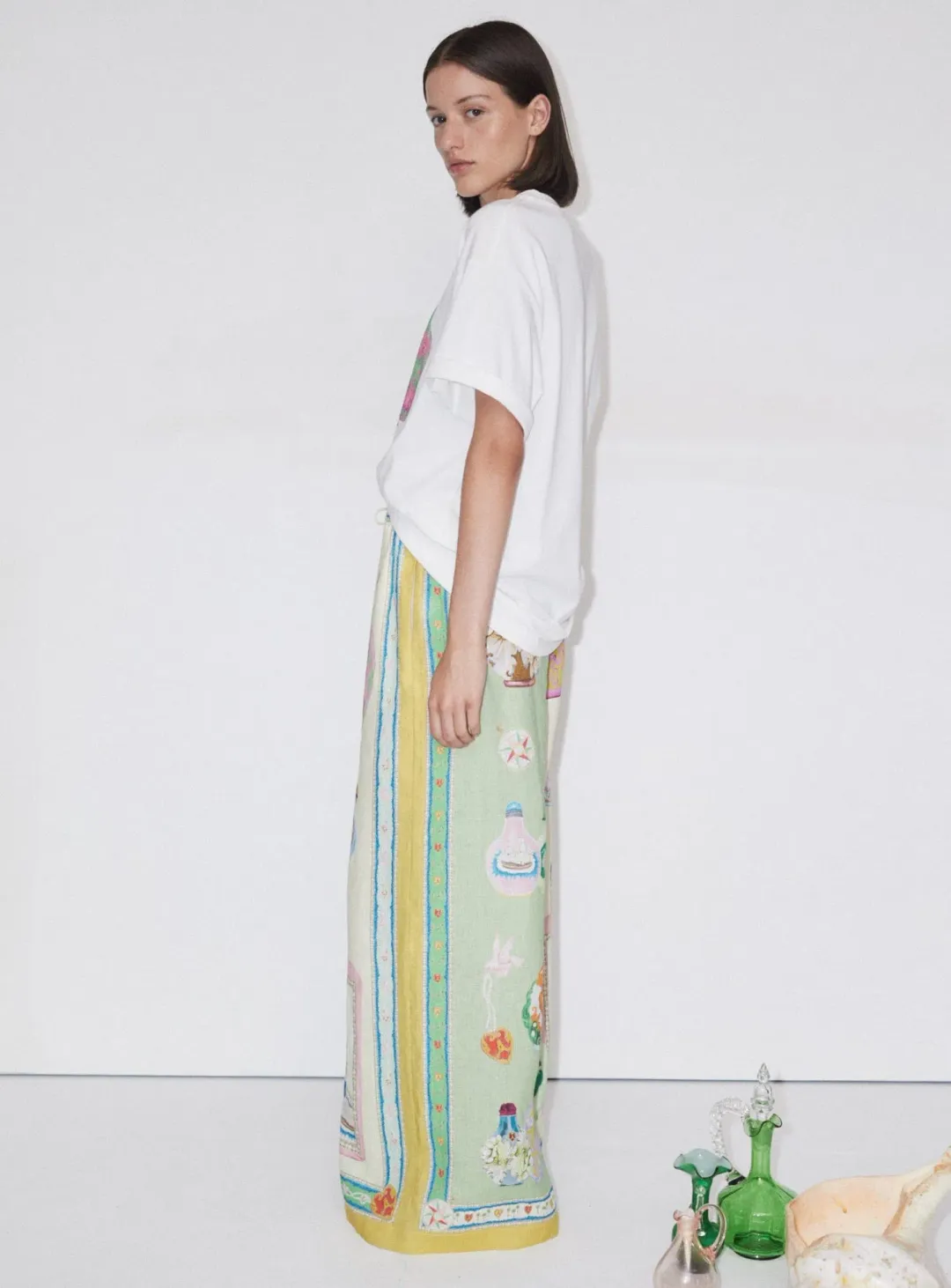 Alemais Elixir Pant Multi Size 12 for rent on The Volte - main image