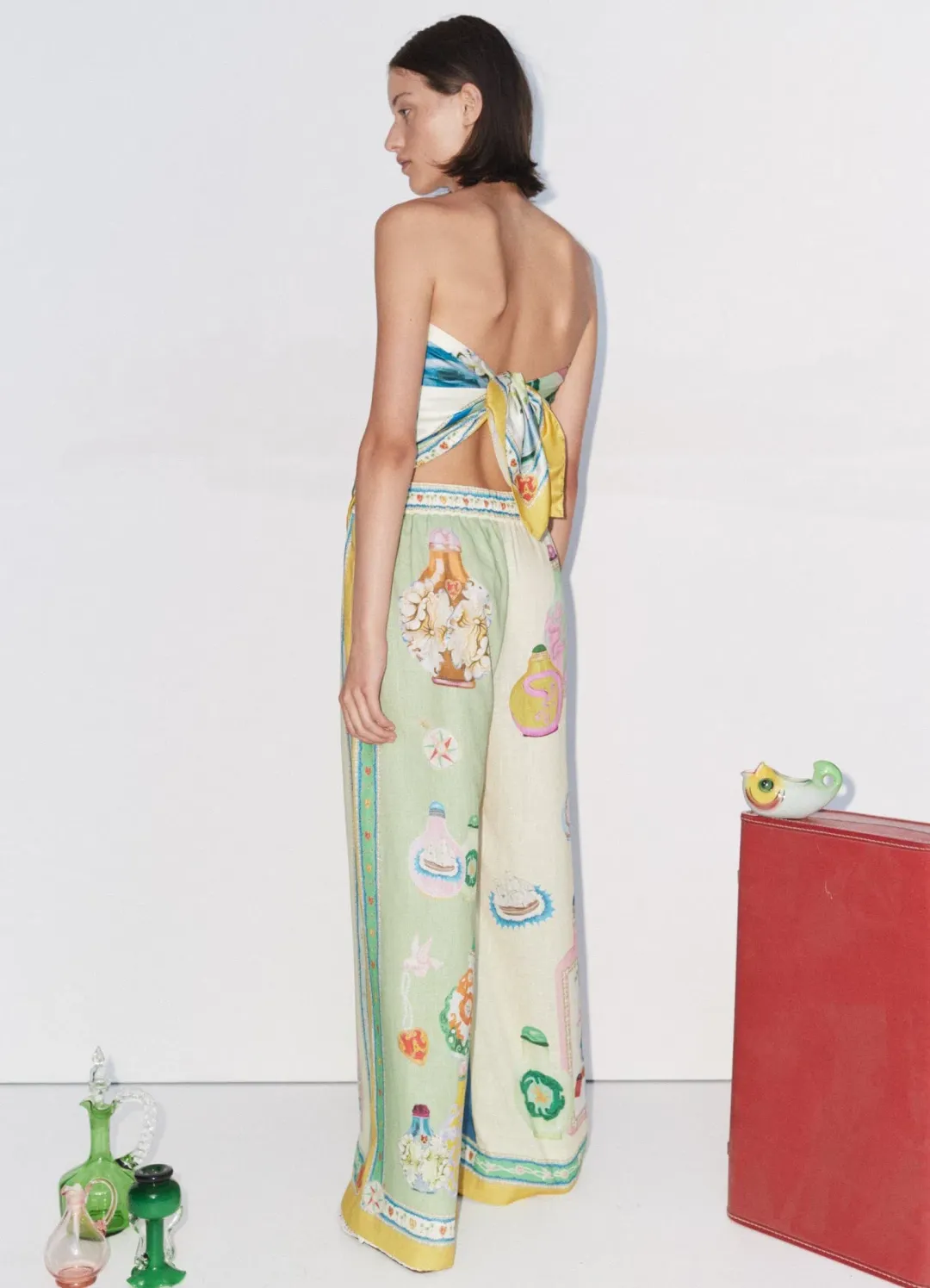 Alemais Elixir Pant Multi Size 12 for rent on The Volte - main image