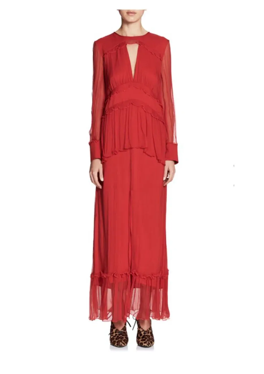 Manning Cartell Les Marais Maxi Dress Red Size 6 for rent on The Volte - main image