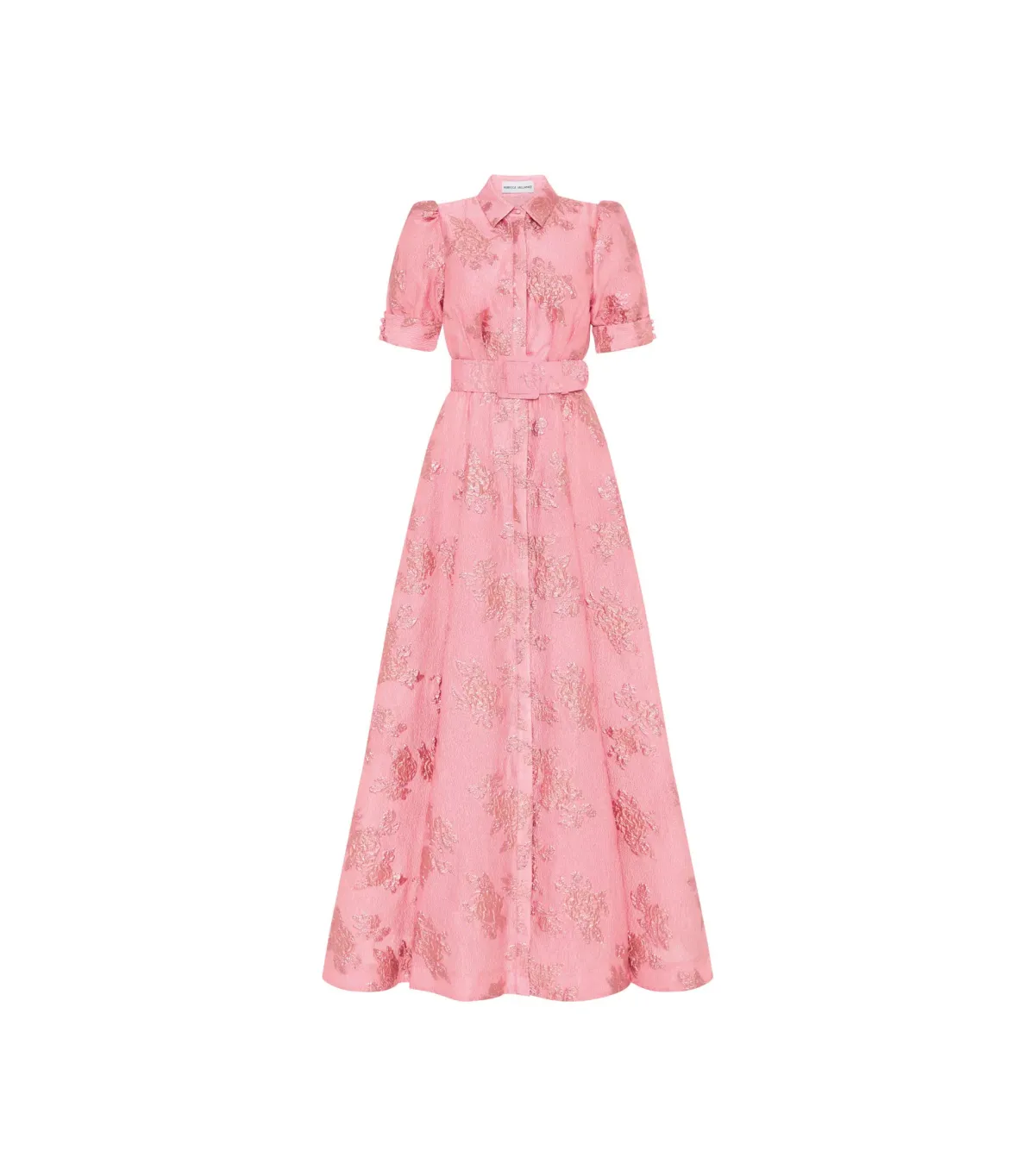 Rebecca Vallance Annette Button Gown Pink Size AU 8 - Image 4