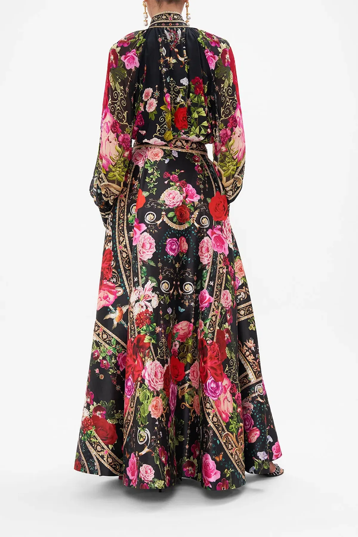 Camilla Reservation For Love Raglan Button Up Shirt Size 8/XXS - Image 3