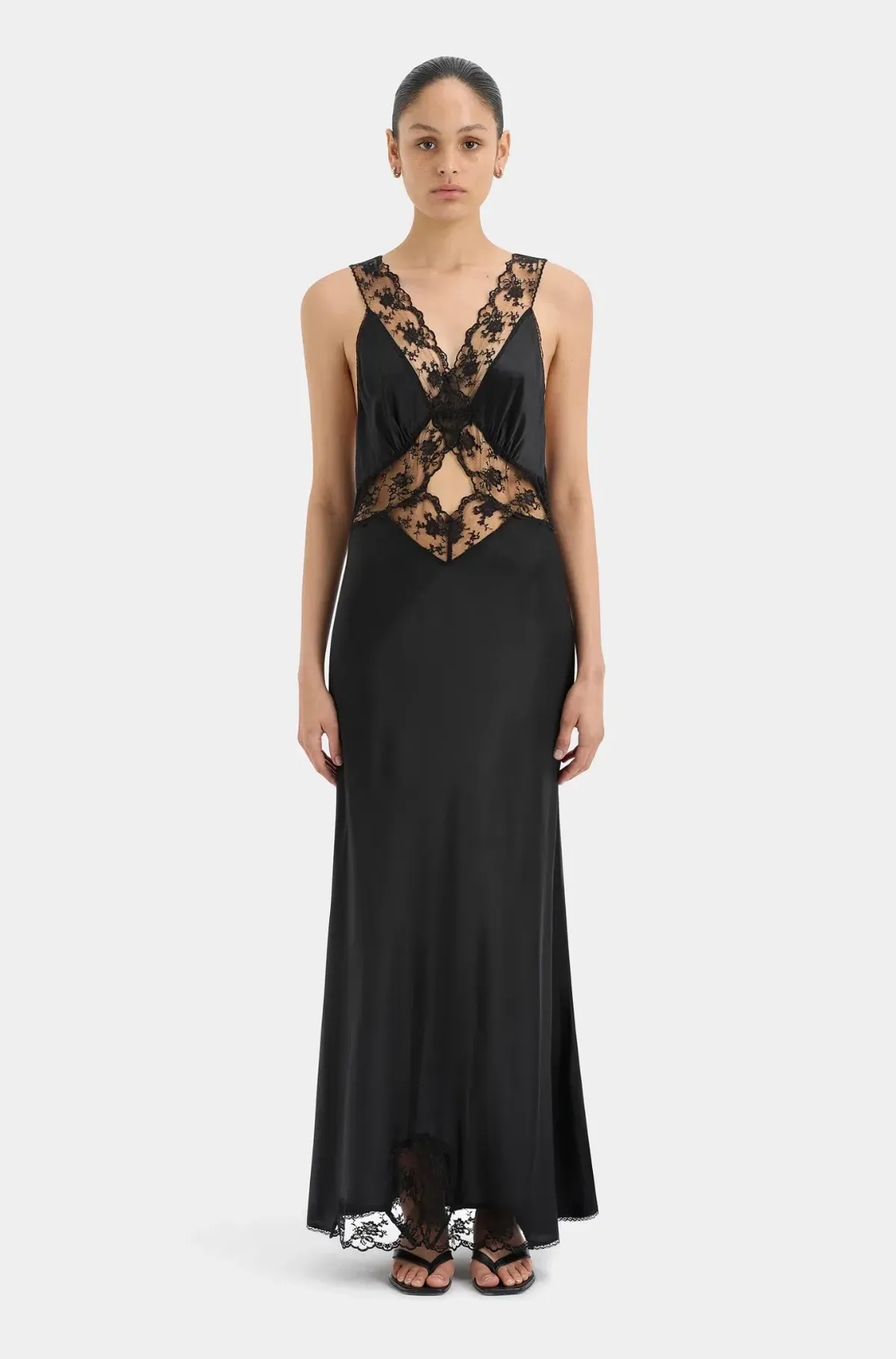 SIR The Label - Aries Cut Out Gown Black Size 2 - Image 1