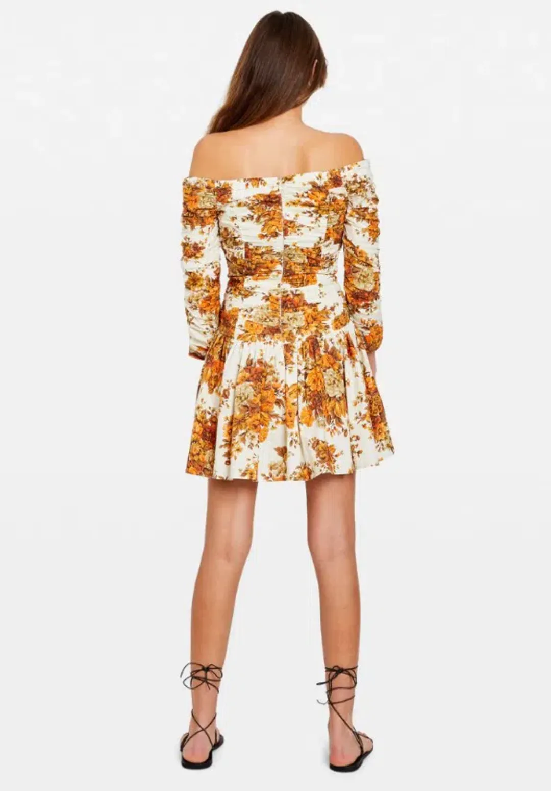 Alémais Derby Off-Shoulder Mini Floral Size AU 12 for rent on The Volte - main image