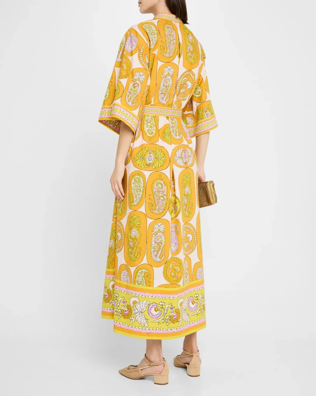 Alémais Diana Midi Yellow Size AU 16 for rent on The Volte - main image