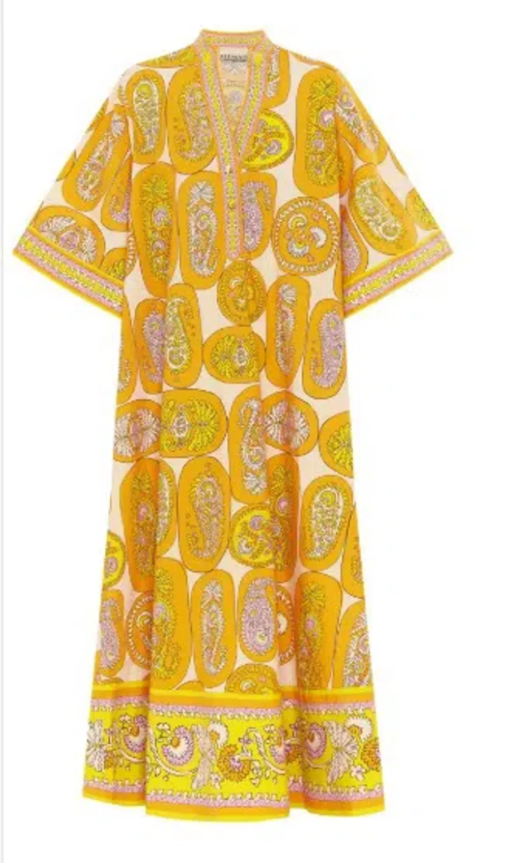 Alémais Diana Midi Yellow Size AU 16 for rent on The Volte - main image