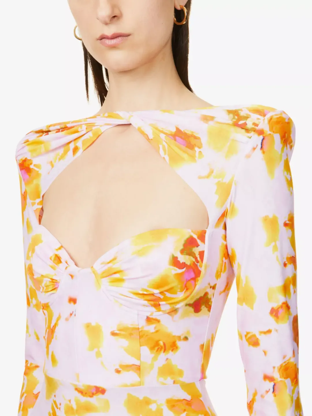 Alex Perry Barret Floral Mini 8 for rent on The Volte - main image