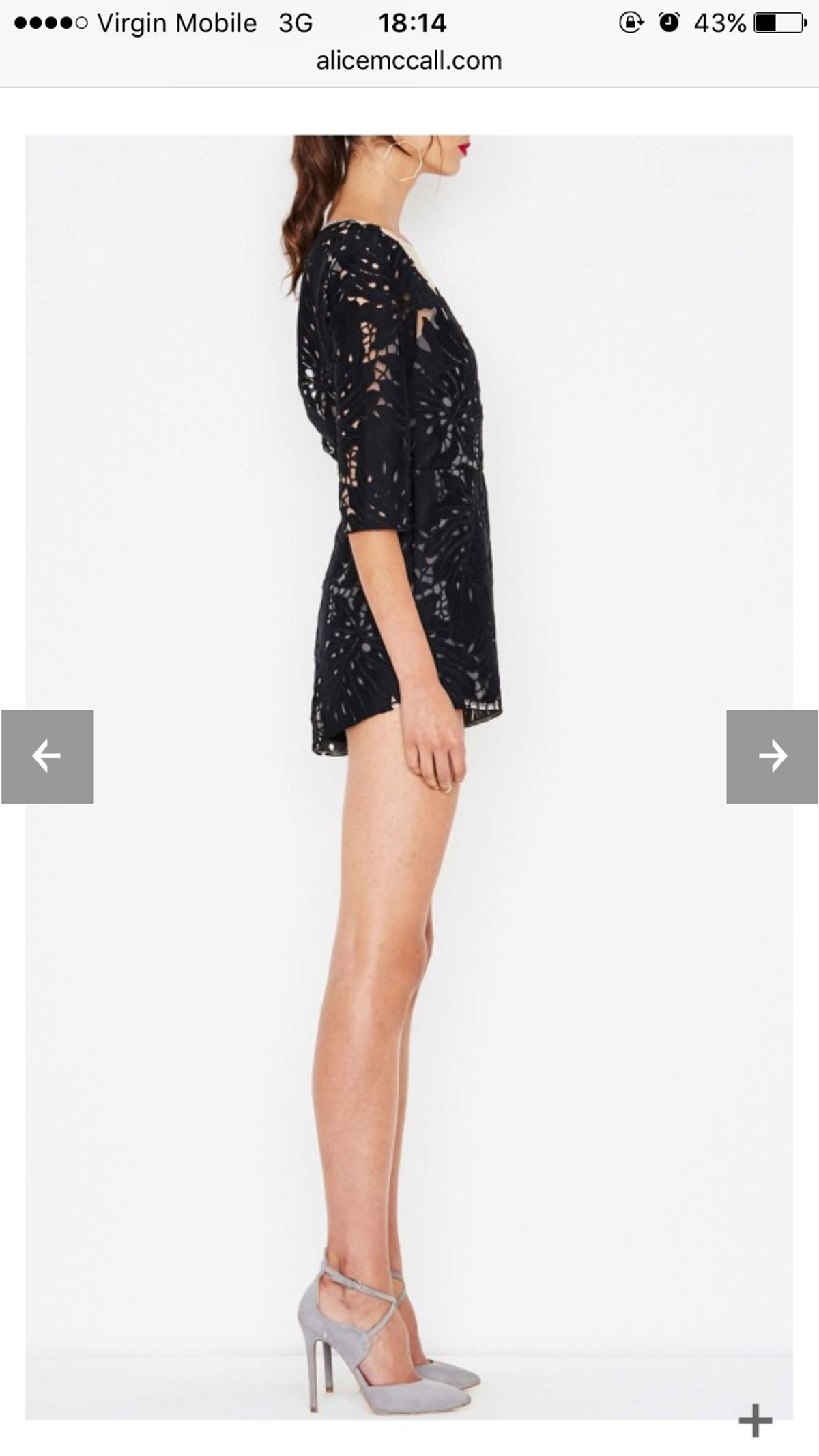 Alice McCall Rumours Black Playsuit - Image 4