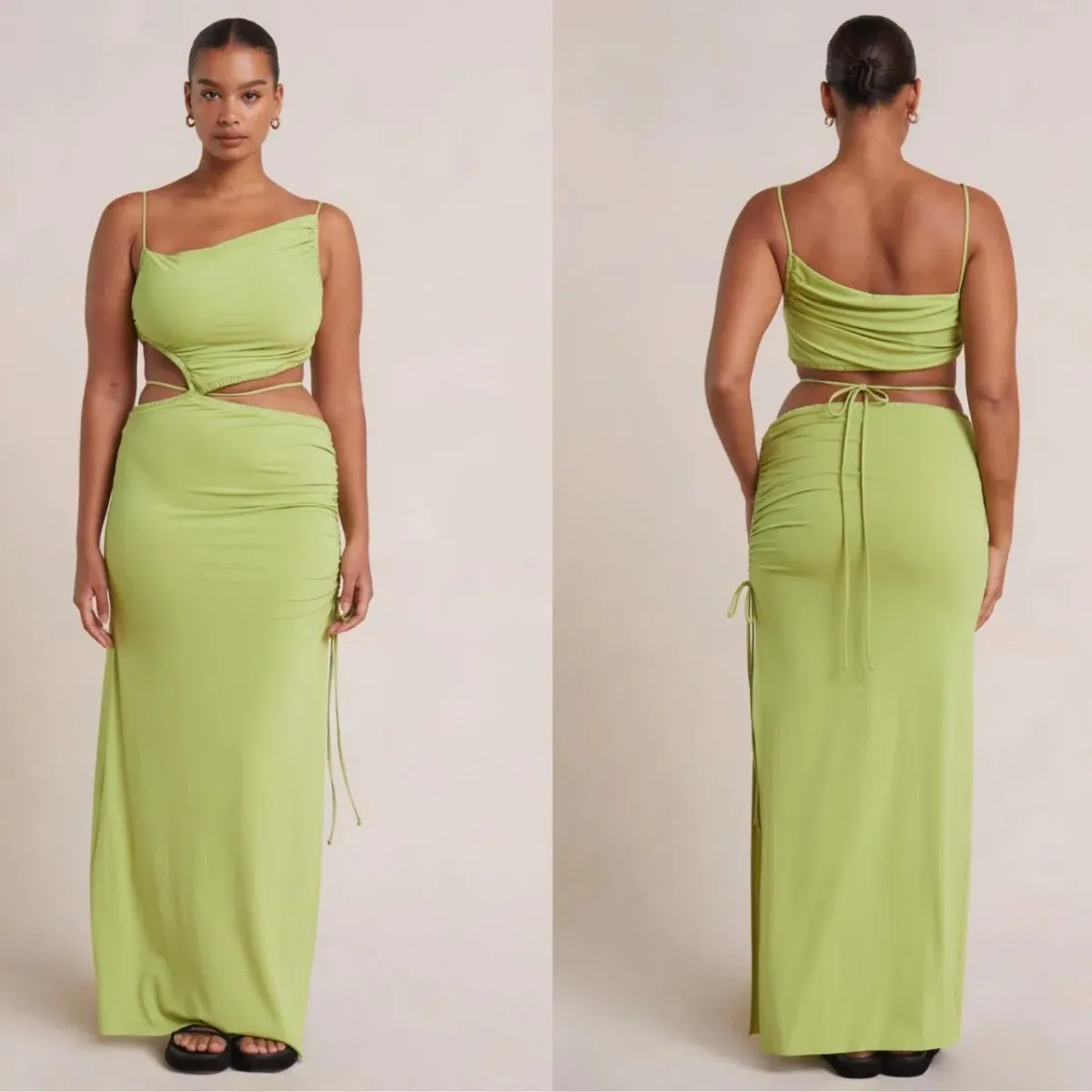BEC + BRIDGE - Dilkon Maxi in Lime Size AU 8 - Image 2