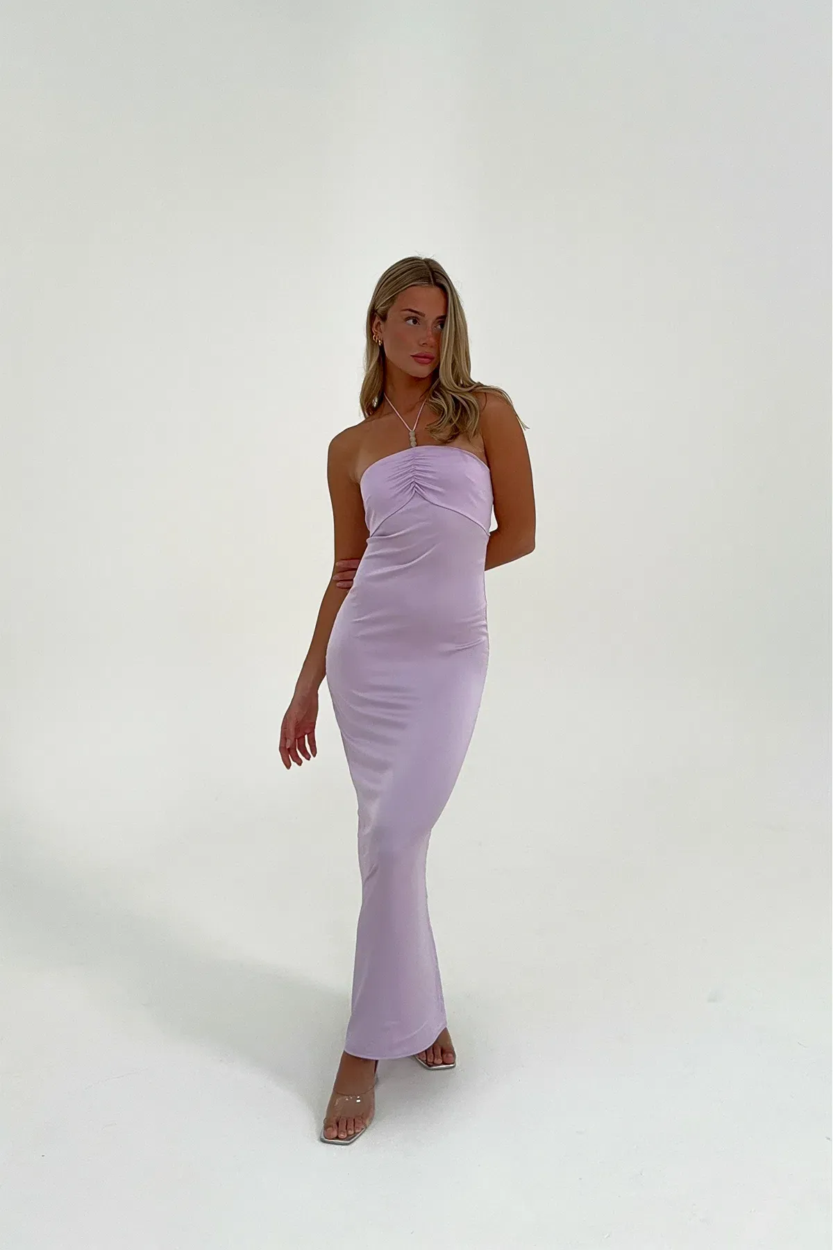 HNTR The Label Rae Dress Lilac Size S / AU 8 - Image 2