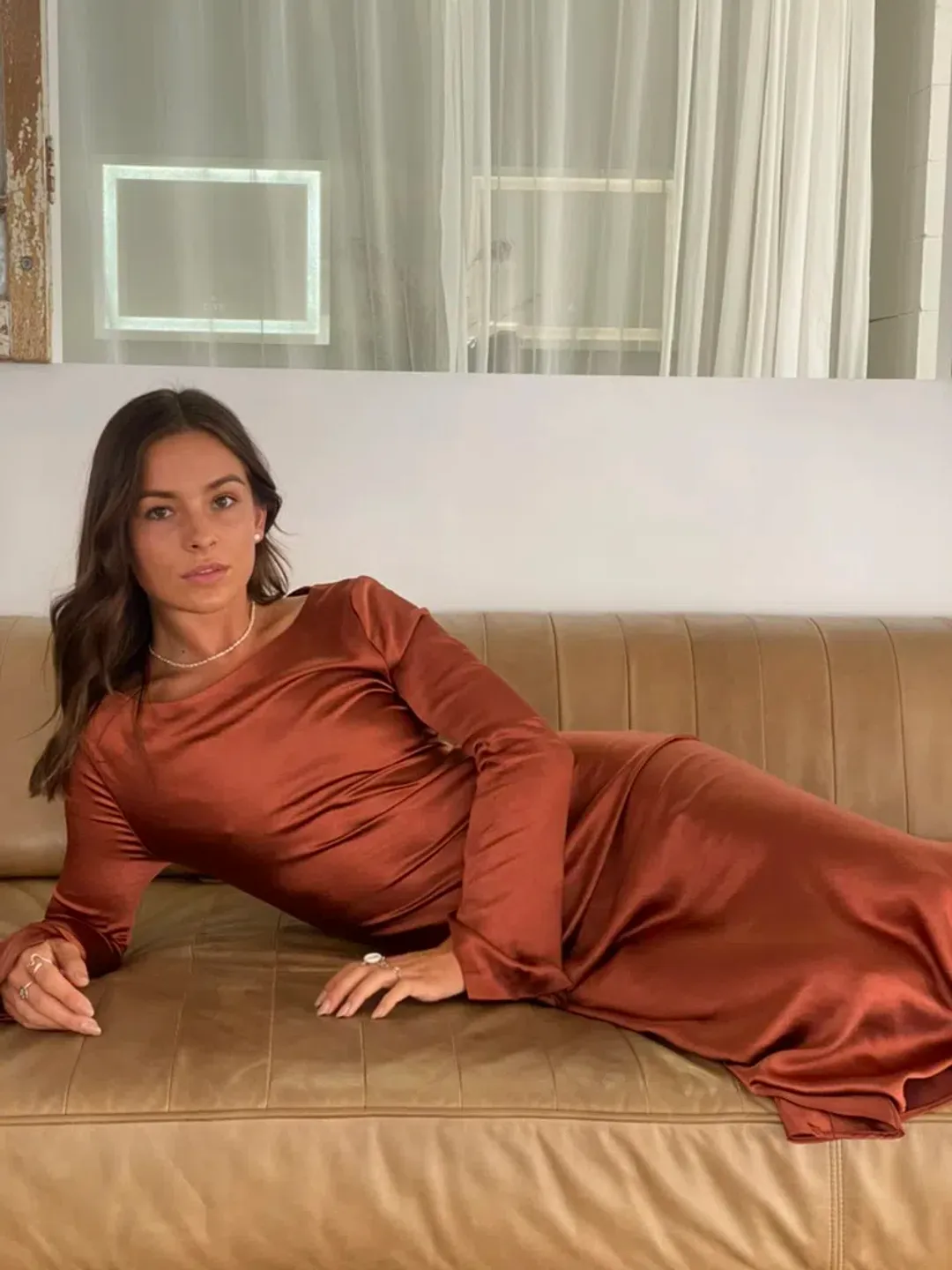 Third Form Tie Back Maxi Dress Sienna Size AU 6 for rent on The Volte - main image