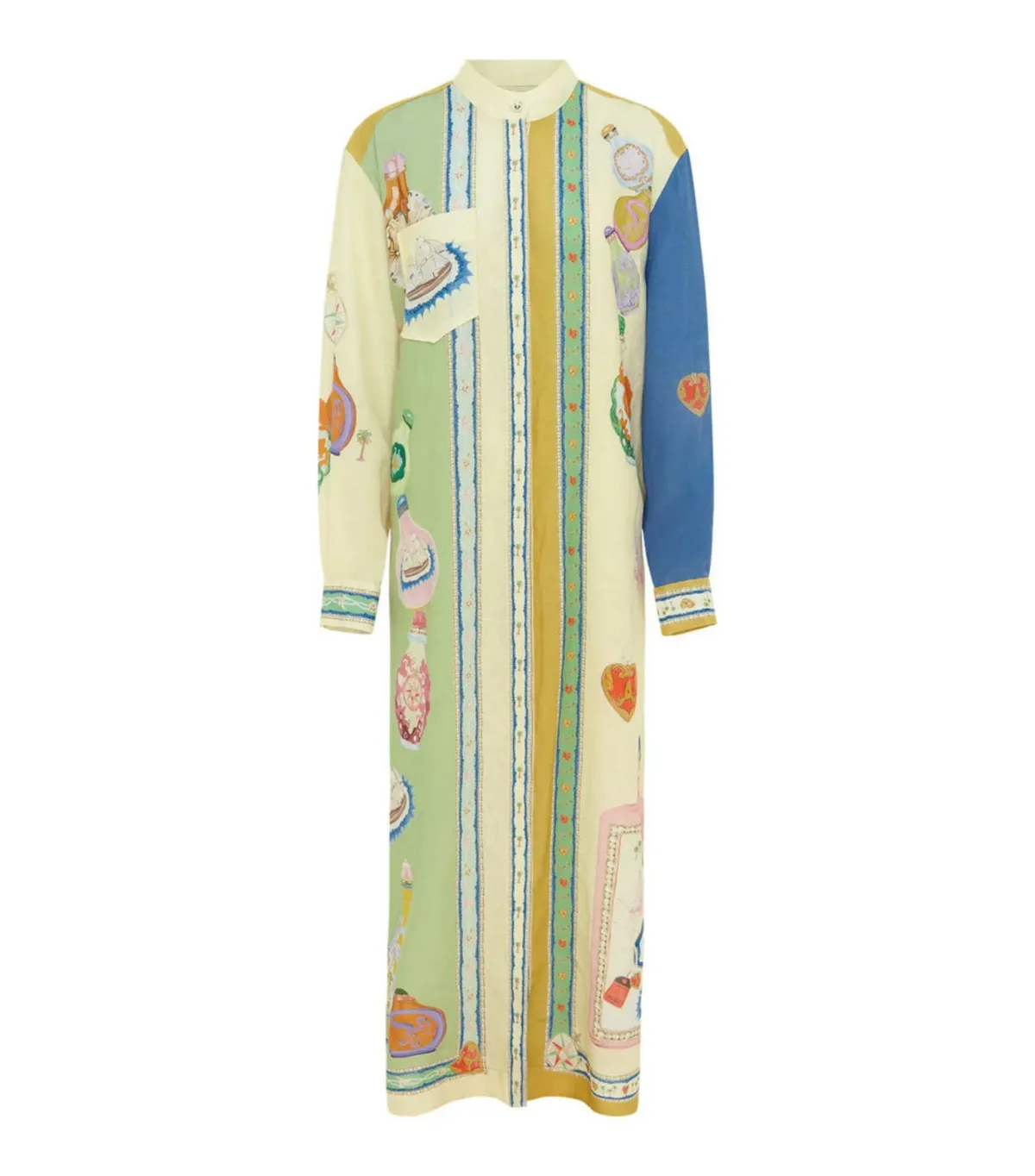 Alemais Elixir Shirt Dress Multi Size AU 12   - Image 7