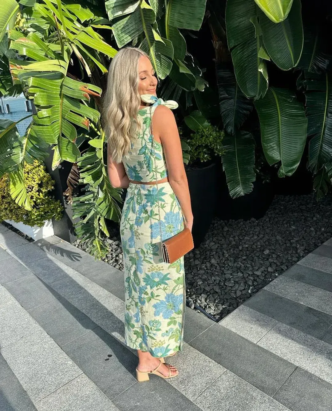 Sir The Label Alexandre Top and Skirt Set in Marguerite Print Size 3 / AU 12 for rent on The Volte - main image