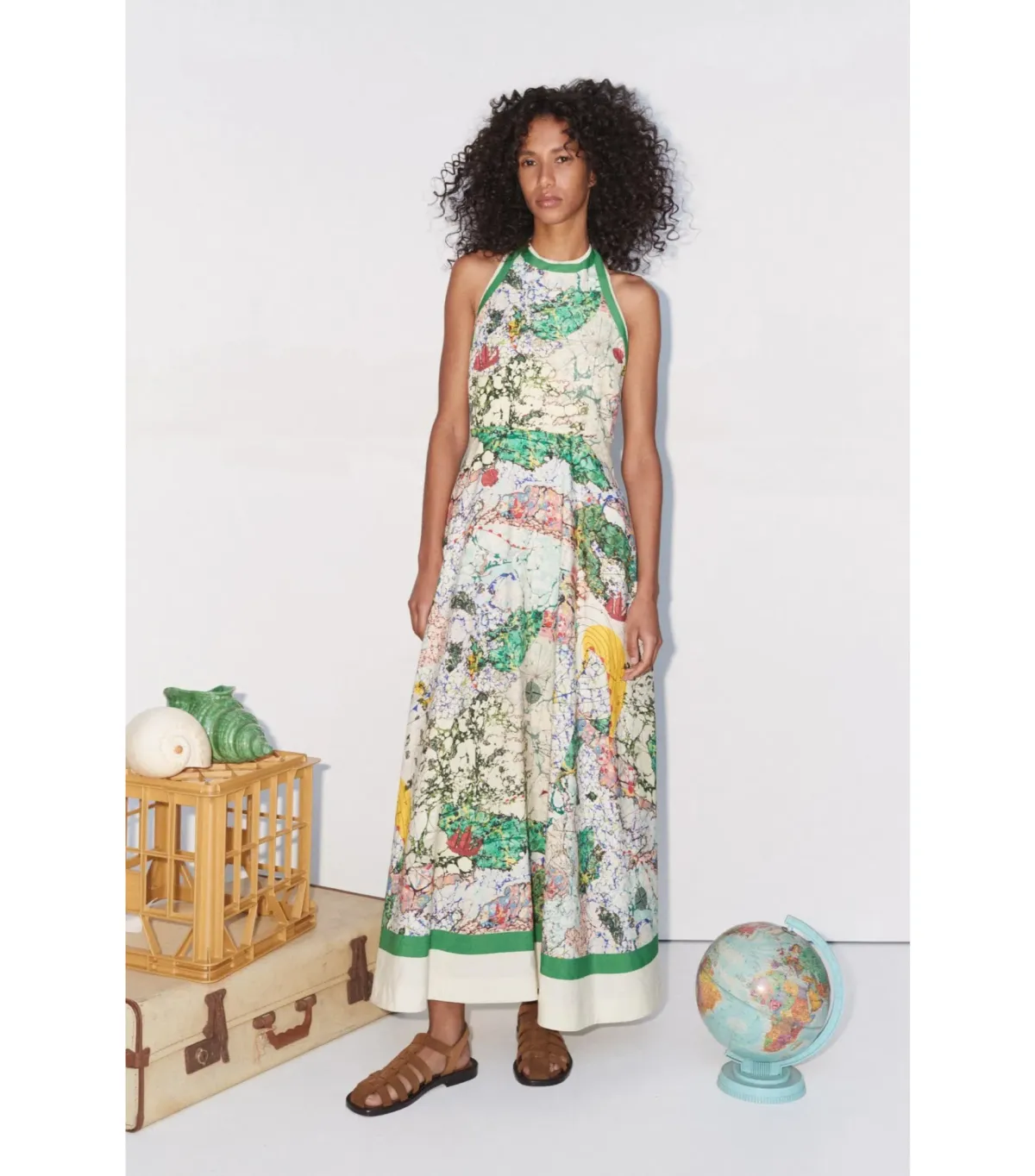 Alemais Odyssey Dress Print Size AU 10 - Image 1