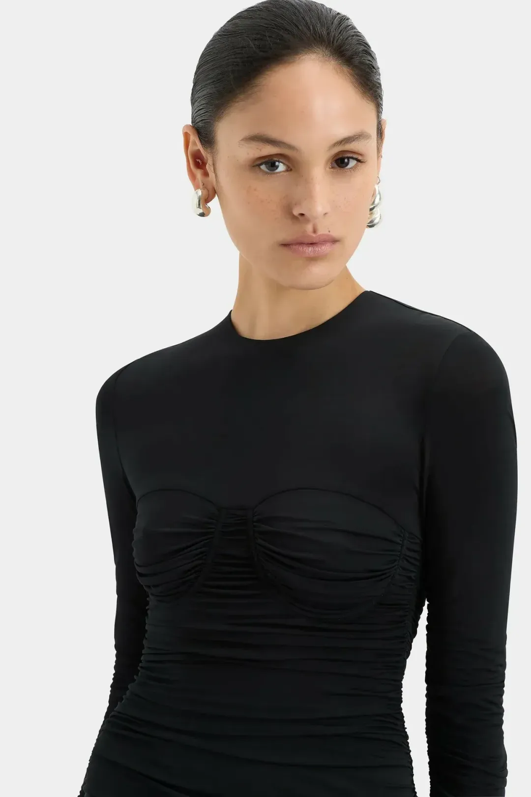 Sir Alessia Draped Gown Size 3/ AU 14 for rent on The Volte - main image