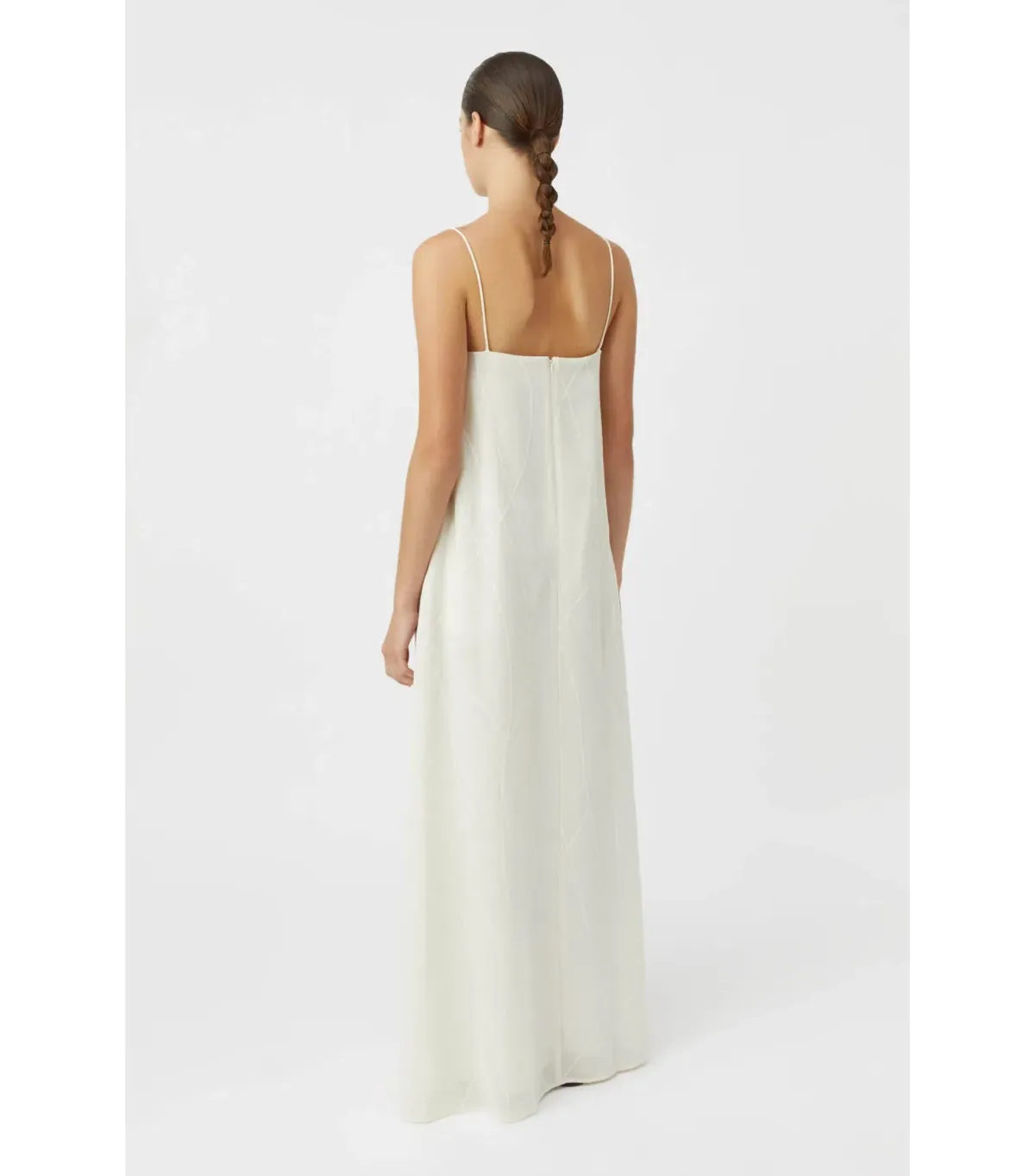 Camilla and Marc Cadence Dress Cream Size AU 12 - Image 3
