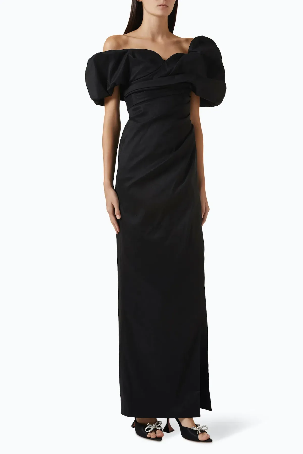 Rachel Gilbert Gia Gown in Black Size 2 / AU 10  - Image 2