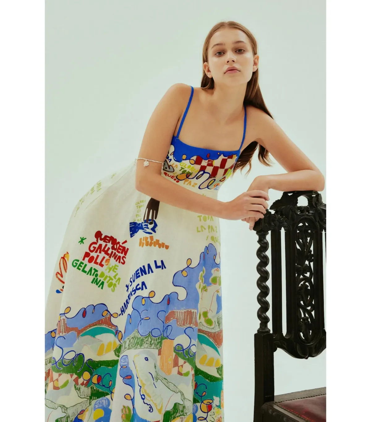 Alemais Nadia Sundress Print Size AU 12 - Image 3