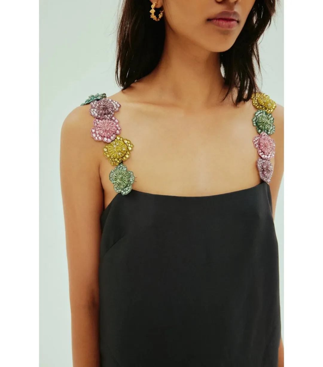 Alemais Lolita Mini Dress Black Size AU 10 for rent on The Volte - main image