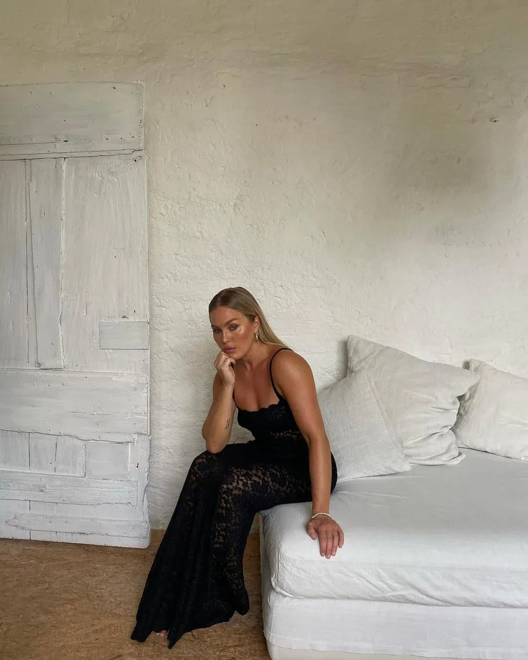 Arcina Ori Margot Gown Black Size S / AU 8 for rent on The Volte - main image