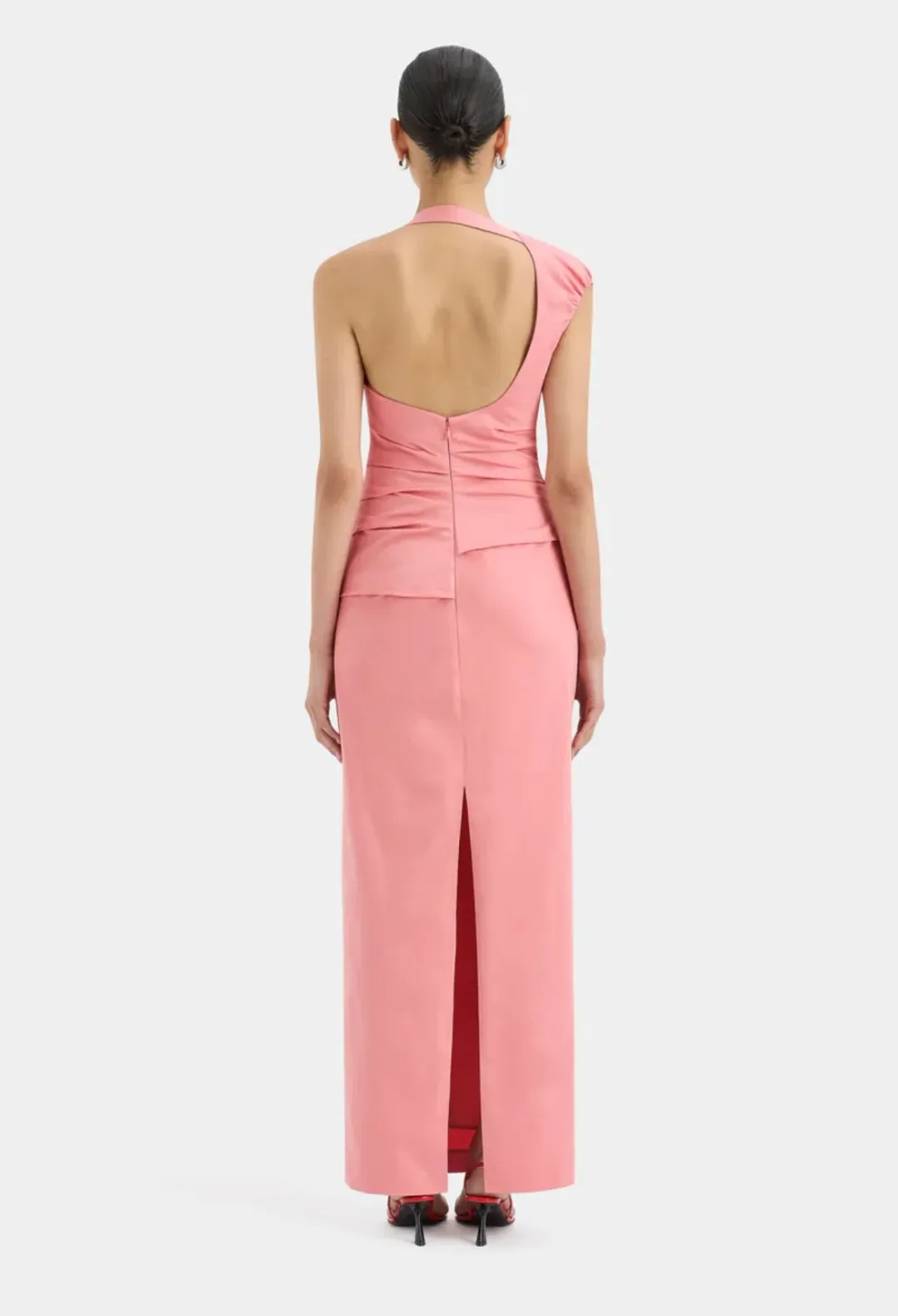 Sir The Label Giacomo Gathered Gown Pink Size 1 / AU 8 for rent on The Volte - main image