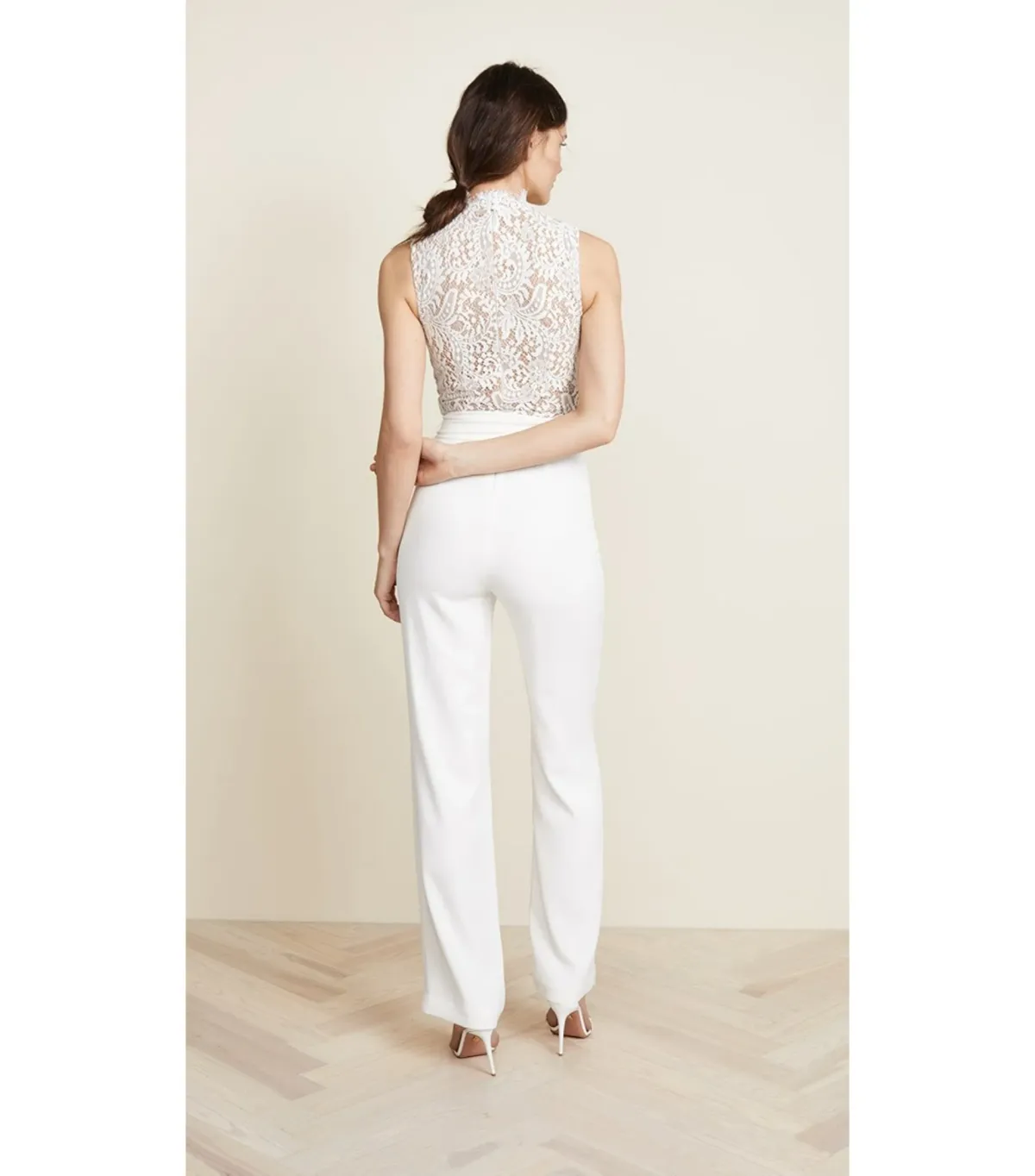 MISHA Josie Pantsuit White Size 6/XS - Image 3