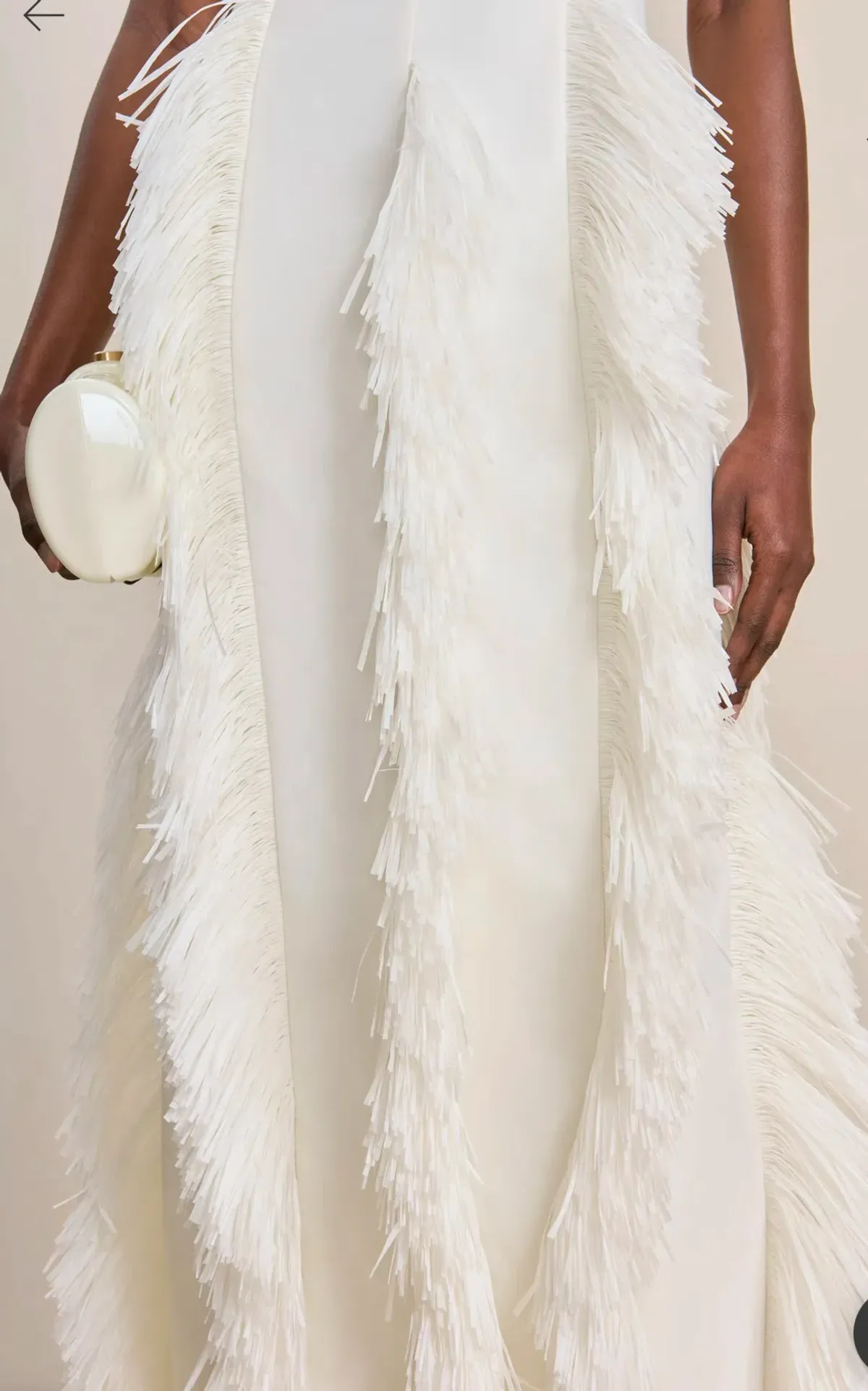 Cult Gaia Freya Gown Off White size XS - Image 3