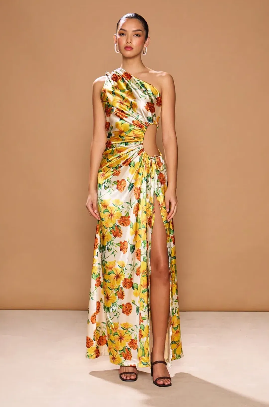 Sonya Moda Nour Yarden Floral Maxi Dress Multi Size 6  for rent on The Volte - main image