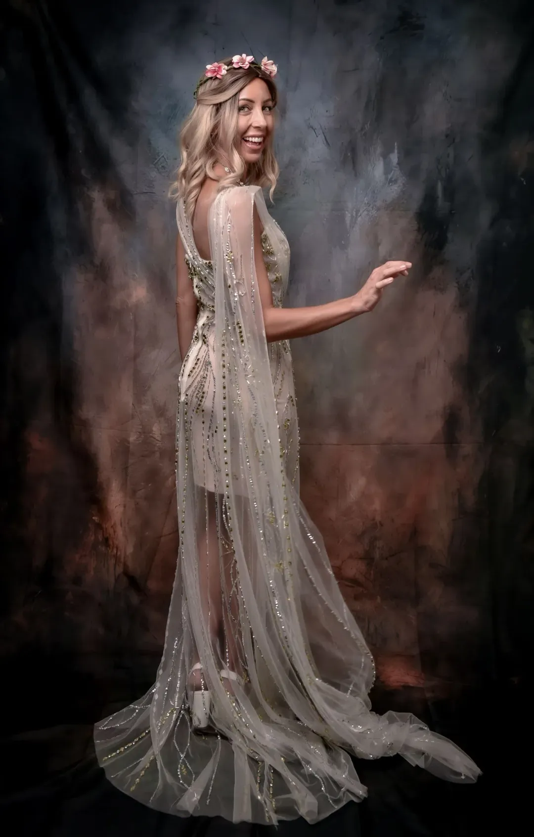 Alamour The Label Maxi Dress White Size 8  for rent on The Volte - main image