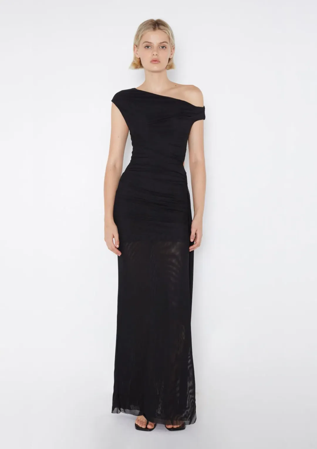 Bec & Bridge Victoria Asym Maxi Dress in Black Size 8 for rent on The Volte - main image