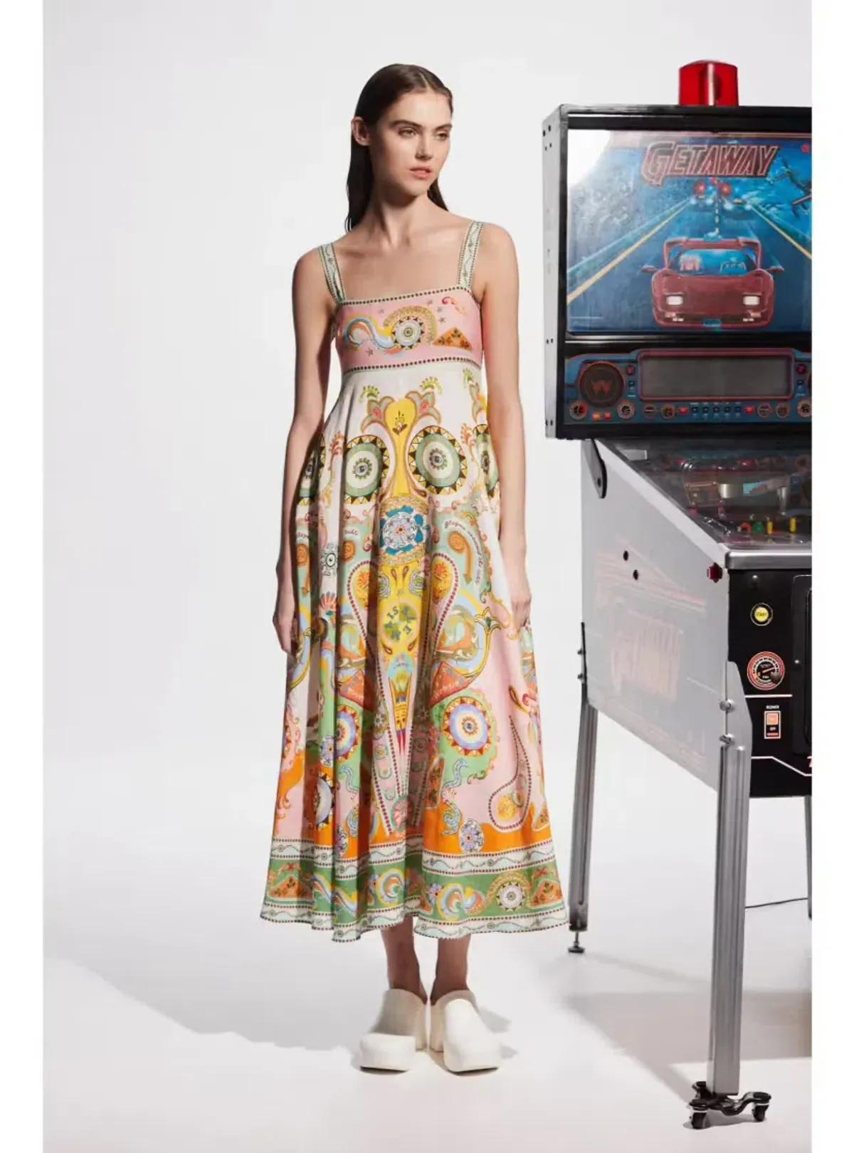 Alemais Pinball Sundress Print Size AU 8 - Image 1