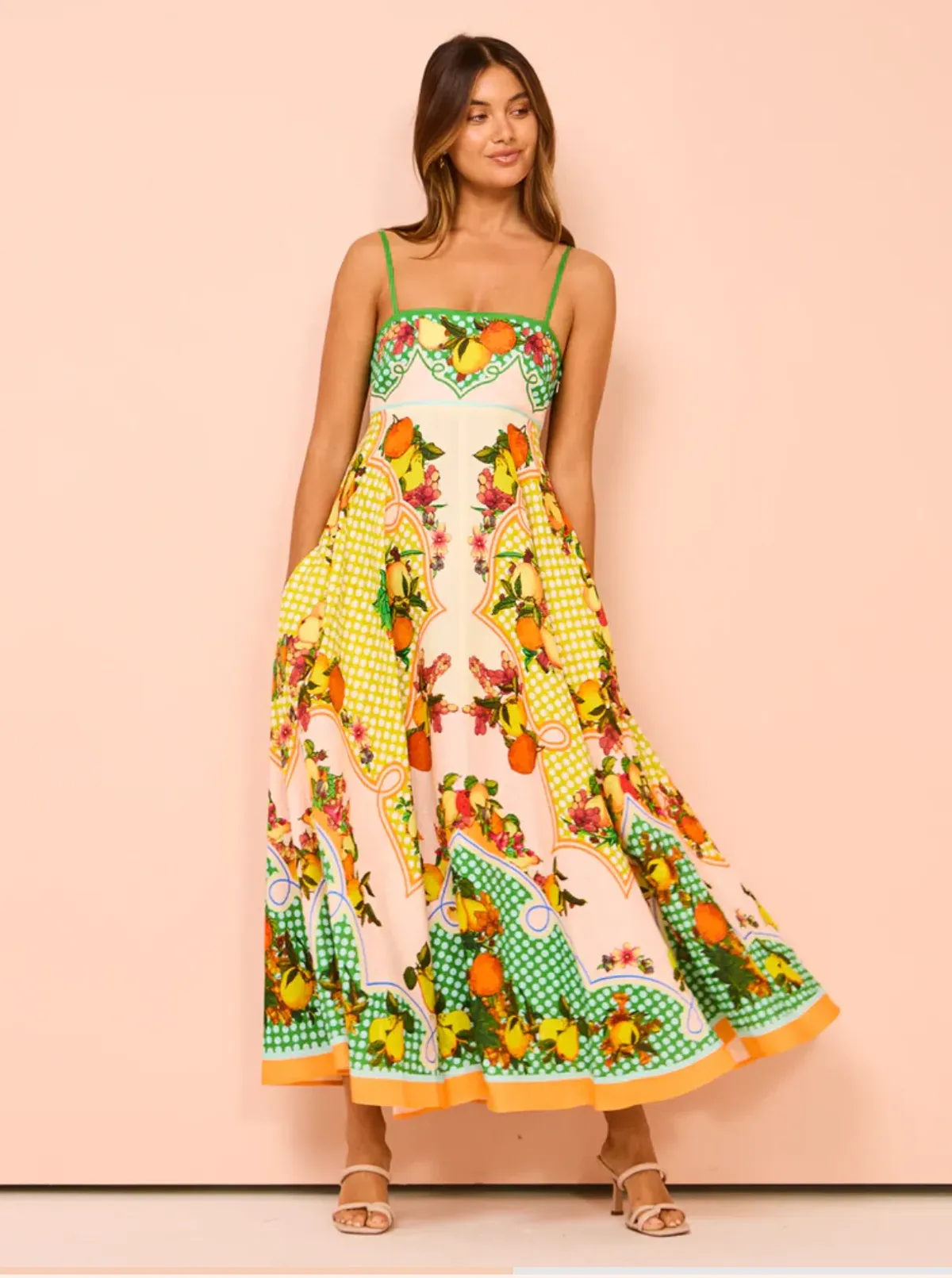 Alemais Lemonis Sundress Multi Size AU 10 - Image 1