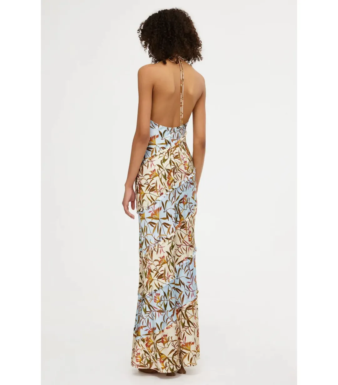 Significant Other Murphy Maxi Dress in Fleur Size AU 6  for rent on The Volte - main image