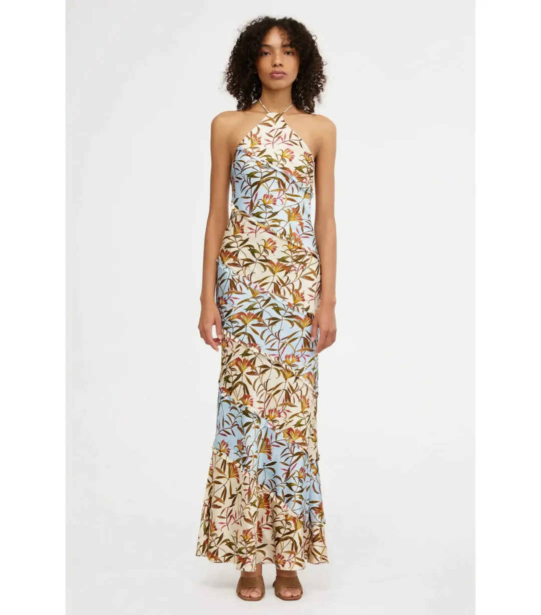 Significant Other Murphy Maxi Dress in Fleur Size AU 6  for rent on The Volte - main image