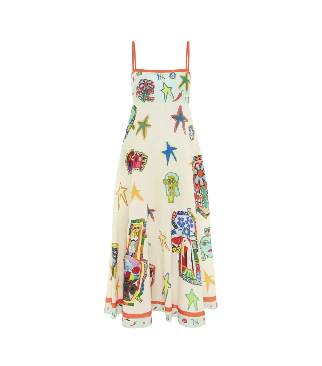 Alemais Players Sundress Print Size AU 14 for rent on The Volte - main image