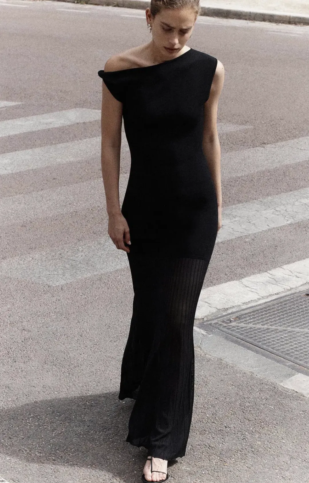 Sir the Label Indigo Twist Dress Black Size 12 for rent on The Volte - main image