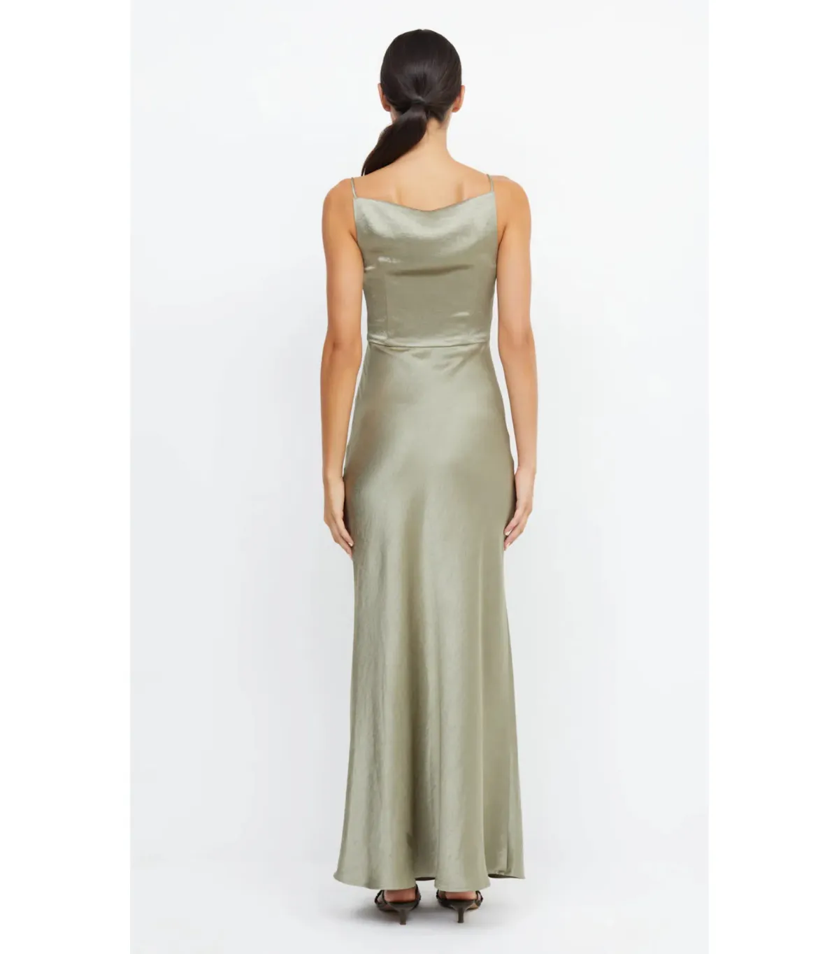 Bec & Bridge the Dreamer Maxi Dress in Sage Size AU 12 - Image 4
