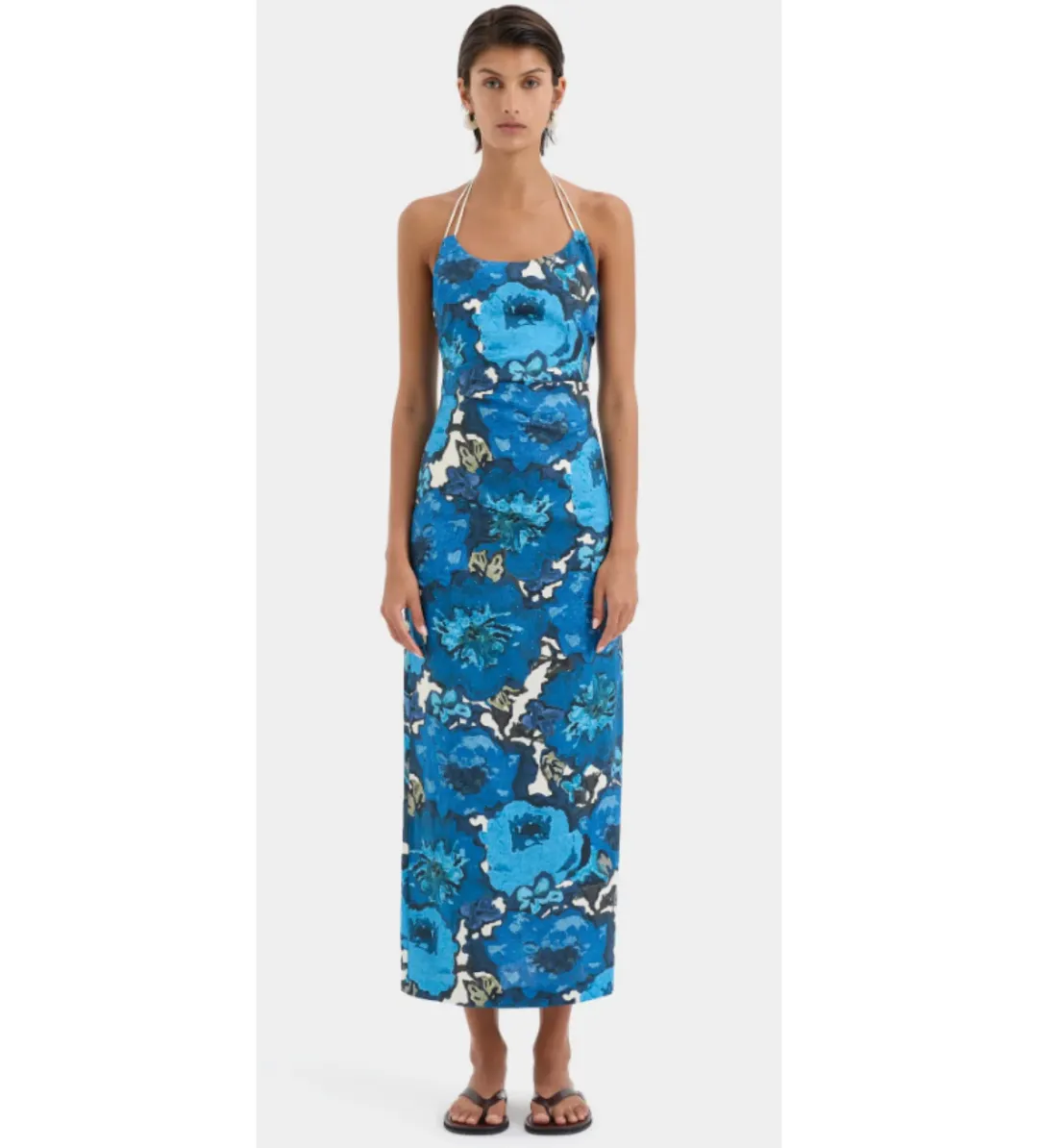Sir the Label amellia Midi Dress Size 1 /Au 8 for rent on The Volte - main image