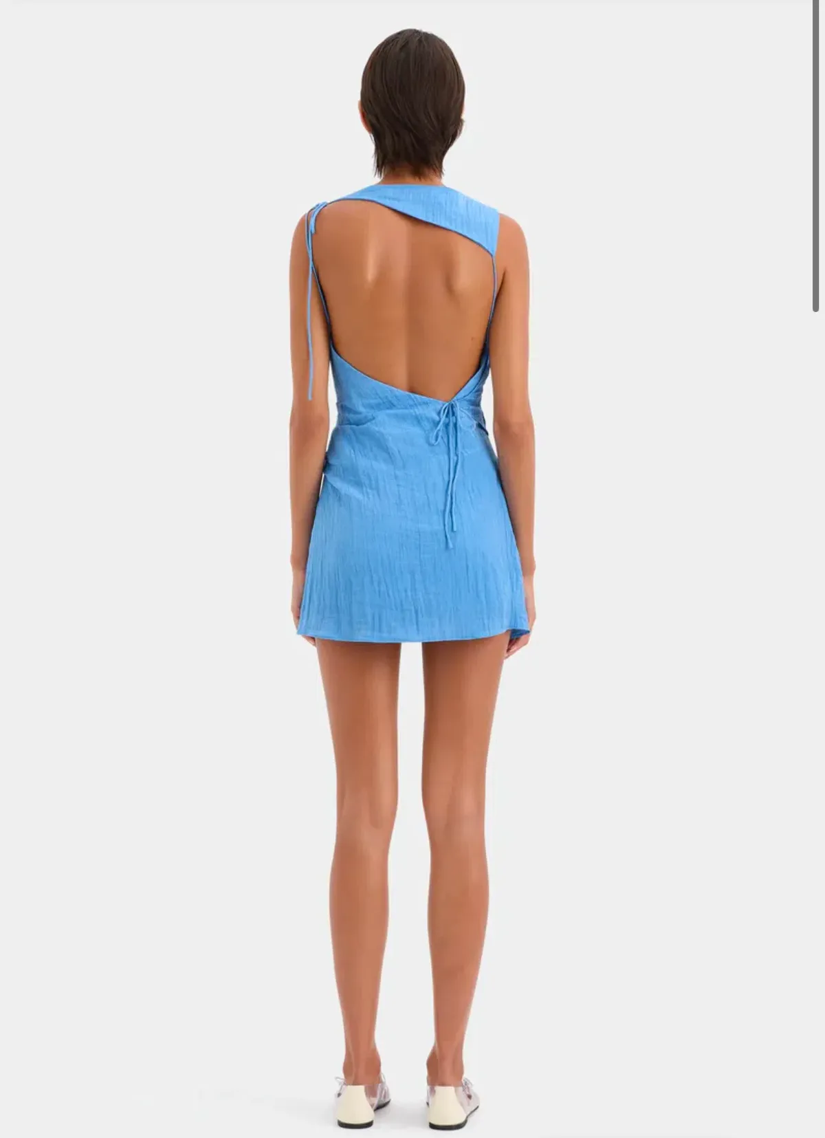 Sir the Label Ligera Mini Dress in Cornflour Size 2/AU 10 - Image 2