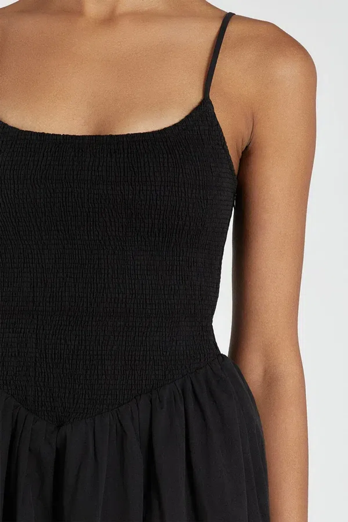 DISSH Milano Cotton Midi Dress Black Size 8 - Image 6