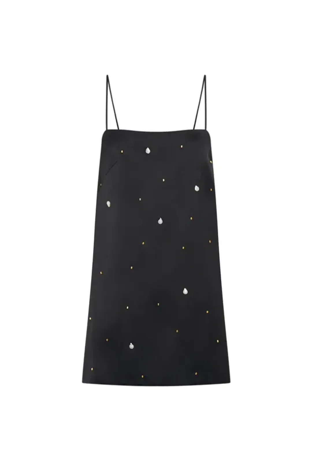 Camilla and Marc Constellation Mini Dress Black Size AU 10 for rent on The Volte - main image
